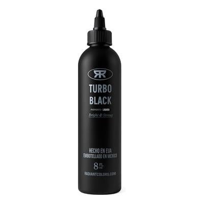 Turbo Black - Radiant Tattoo Dövme Boyası  - 8oz/240ml
