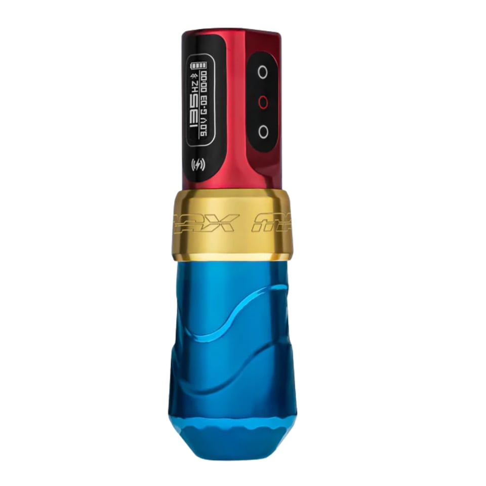 FK Irons Flux Max Wonder 4.5mm Stroke Çift Bataryalı Kablosuz Dövme Makinesi - Wonder Special Edition