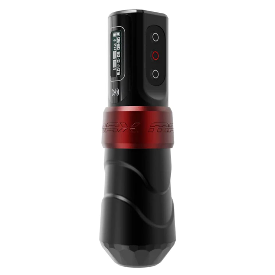 FK Irons Flux Max Yomico 3.2mm Stroke Çift Bataryalı Kablosuz Dövme Makinesi - Yomico Edition