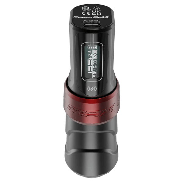 FK Irons Flux Max Yomico 4.0mm Stroke Çift Bataryalı Kablosuz Dövme Makinesi - Yomico Edition