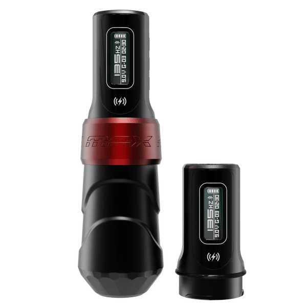 FK Irons Flux Max Yomico 4.0mm Stroke Çift Bataryalı Kablosuz Dövme Makinesi - Yomico Edition
