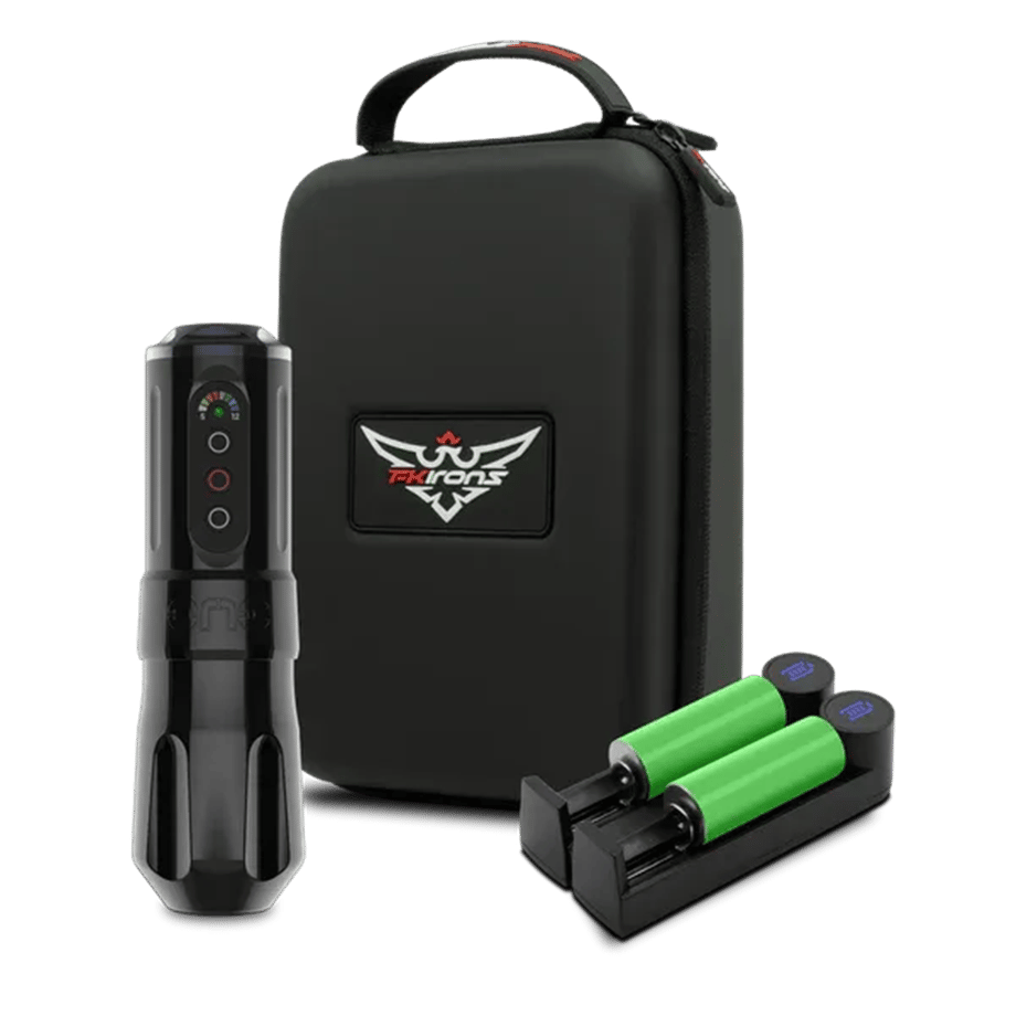 FK Irons One 4.0 mm Stealth With Drop In Batttery - Kablosuz Dövme Makinesi