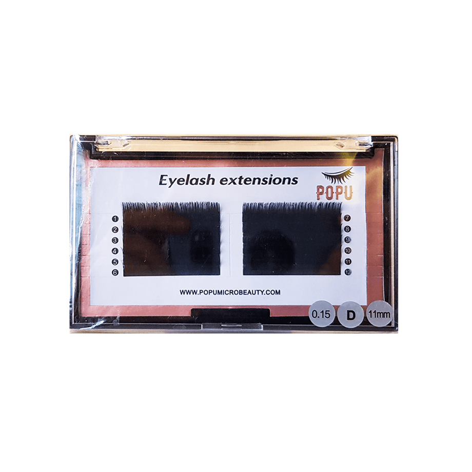 Flat 0.15 D 11mm İpek Kirpik