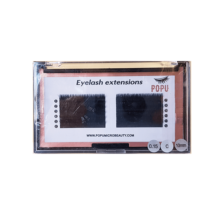 Flat 0.15 C 10mm İpek Kirpik