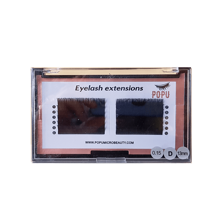 Flat 0.15 D 13mm İpek Kirpik