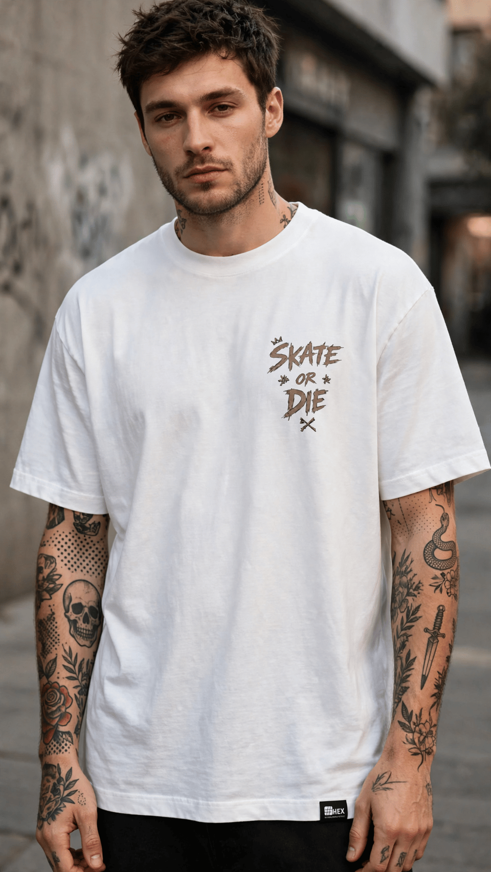 HEX Skate Or Die T-Shirt Small