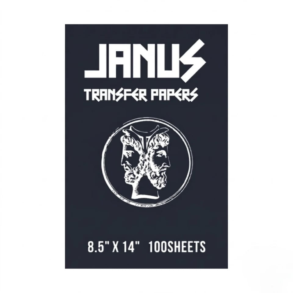 Janus Termal Dövme Transfer Kağıdı 1 Adet 8.5x14