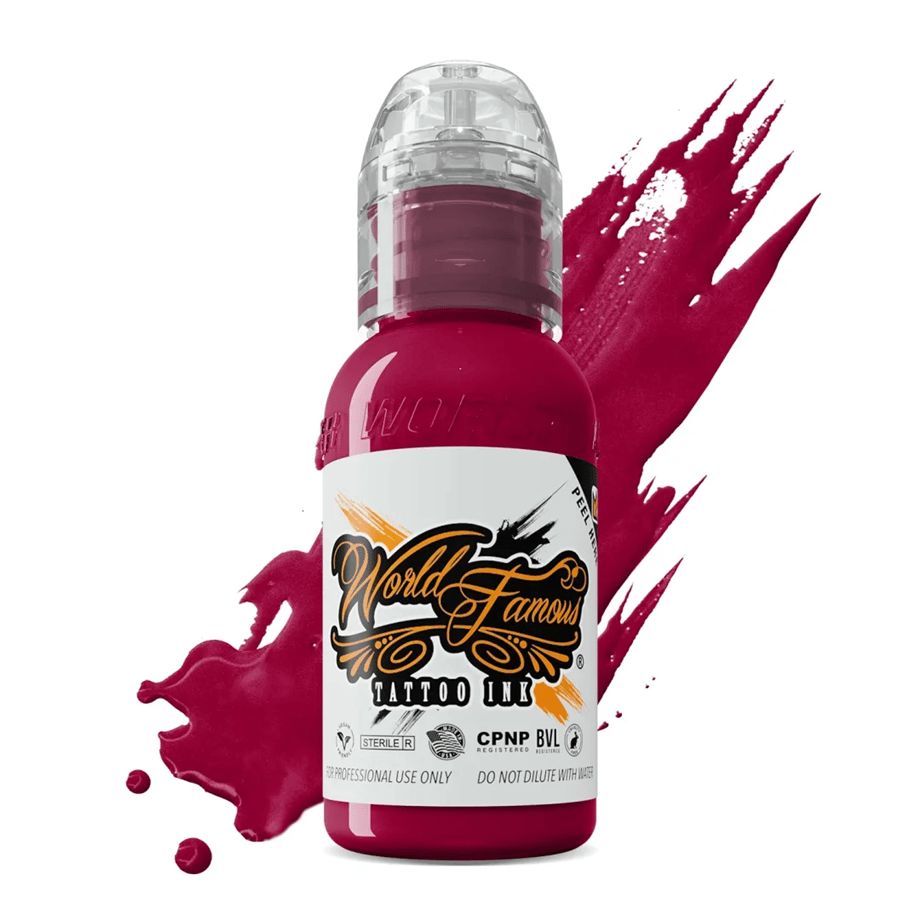 Jay Freestyle Pink - World Famous Ink Dövme Boyası - 1oz/30ml
