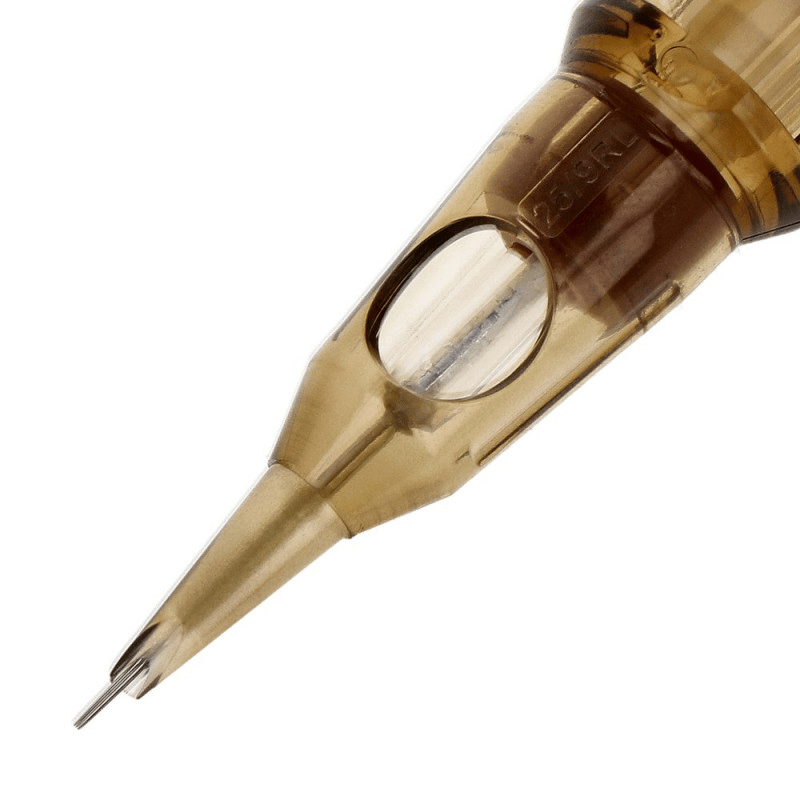 Kwadron 0809 RLLT 9 RL 0.25 mm Round Liner Long Taper Kartuş Dövme İğnesi 20 Adet