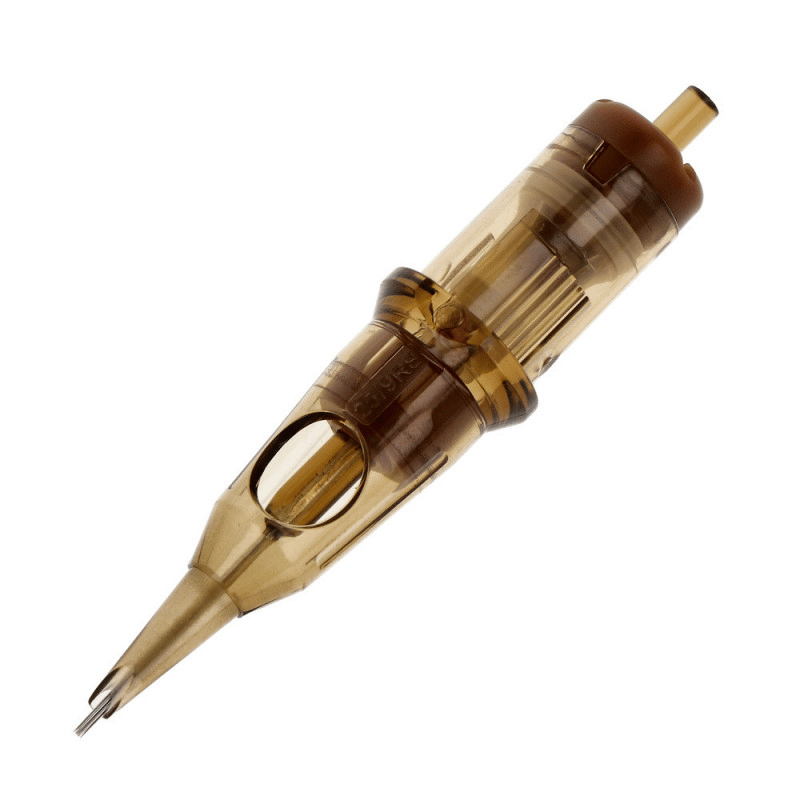 Kwadron 0809 RSLT 9 RS 0.25 mm Round Shader Long Taper Kartuş Dövme İğnesi 20 Adet