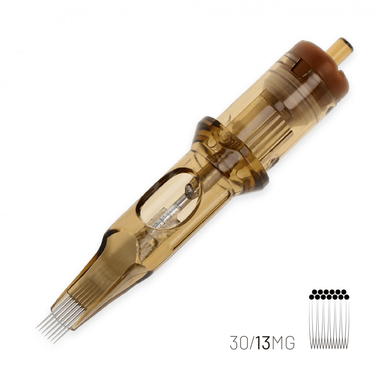 Kwadron 1013 MGLT 13 MGLT 0.30 mm Magnum Long Taper Kartuş Dövme İğnesi 20 Adet