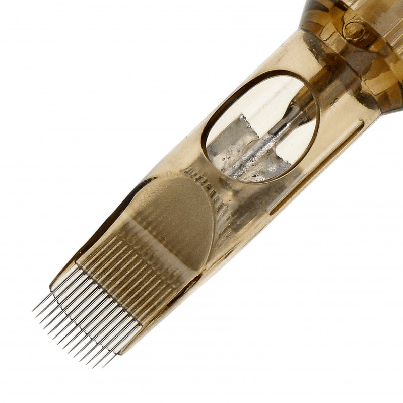 Kwadron 1027 SEMLT 27 SEMLT 0.30 mm Soft Edge Magnum Long Taper Kartuş Dövme İğnesi 20 Adet
