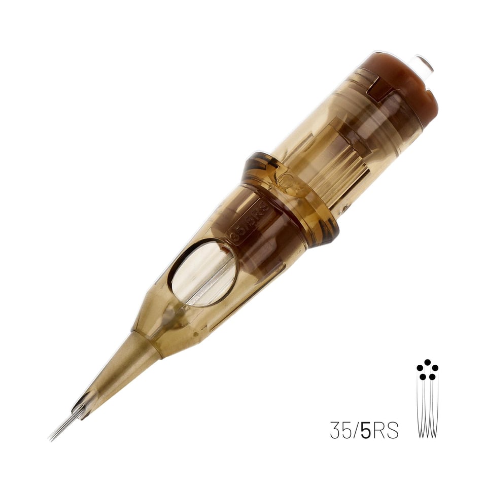 Kwadron 1205 RSLT Round Shader Long Taper - Kartuş Dövme İğnesi