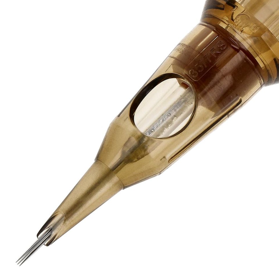 Kwadron 1207 RSLT Round Shader Long Taper - Kartuş Dövme İğnesi