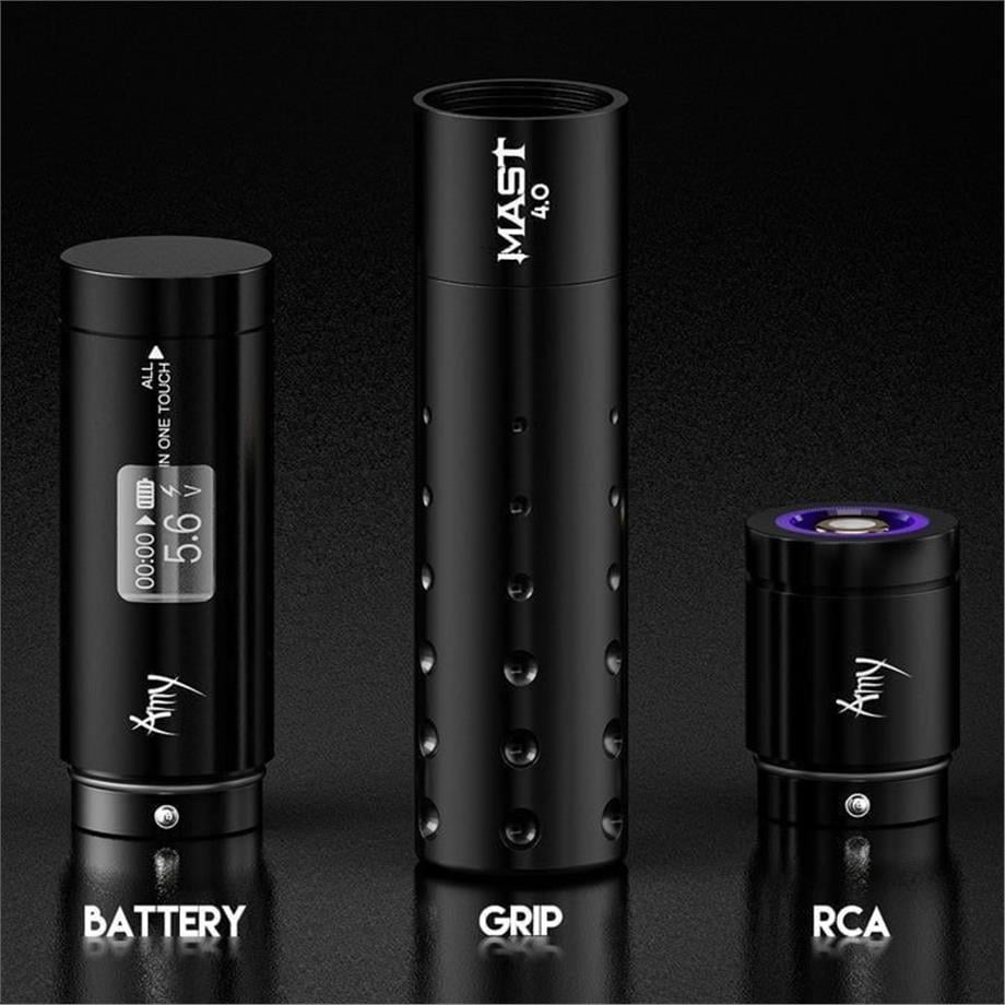 Mast Tour Amy 4.0 Stroke Wireless Tattoo Machine - Kablosuz Dövme Makinesi - Black