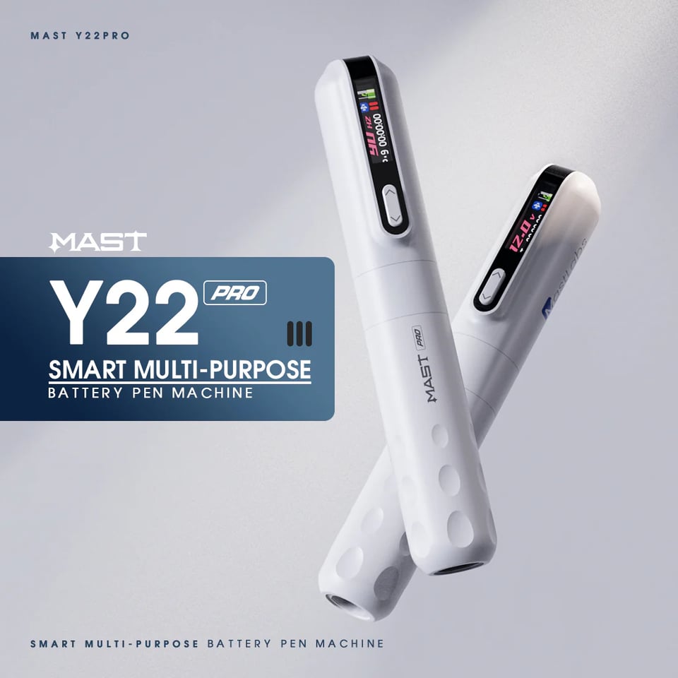Mast Tour Y22 Pro Kablosuz Kalıcı Makyaj ve Dövme Makinesi - Siyah