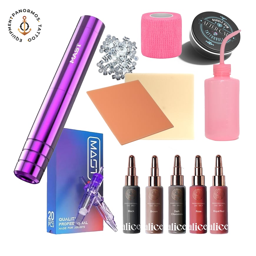 Mast Y22 PMU Kablosuz Kalıcı Makyaj Makinesi Seti