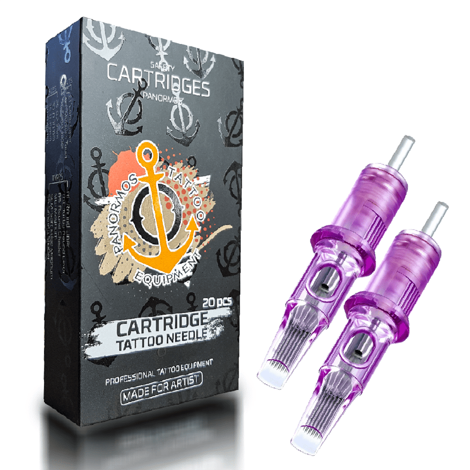Panormos Cartridges Needle 0801 RL (20 Adet) - Kartuş Dövme İğnesi