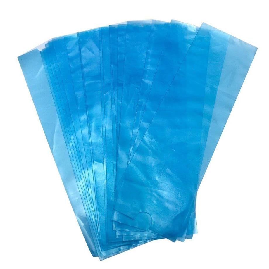 Pen Dövme Makinesi Koruyucu Poşeti - 45x150mm (100 Adet) Mavi