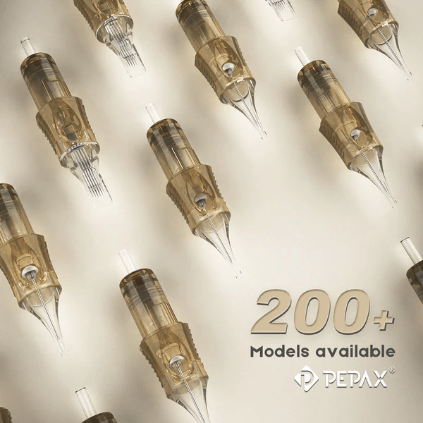 Pepax Lance 1013MGL 13 MGL 0.30mm Magnum Long Taper Kartuş Dövme İğnesi 20 Adet