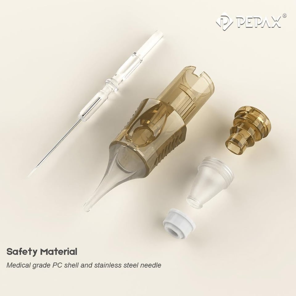 Pepax Lance Cartridges 1009 RLL - Round Liner Long Taper - Kartuş Dövme İğnesi