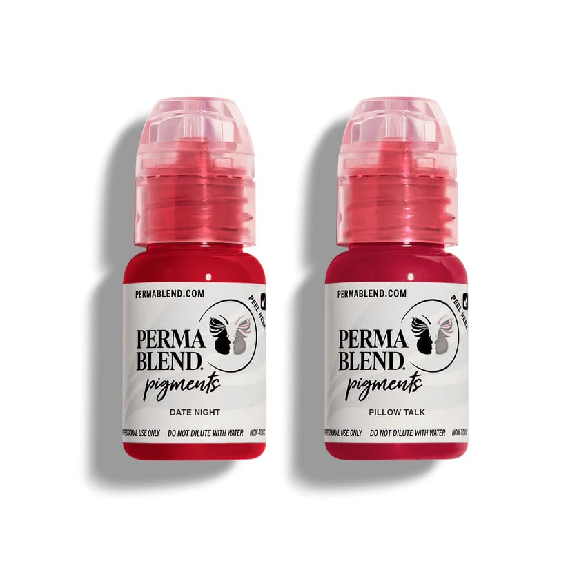 Perma Blend Berry Lip Mini Set 2'li Kalıcı Makyaj Dudak Pigment Seti 15ml