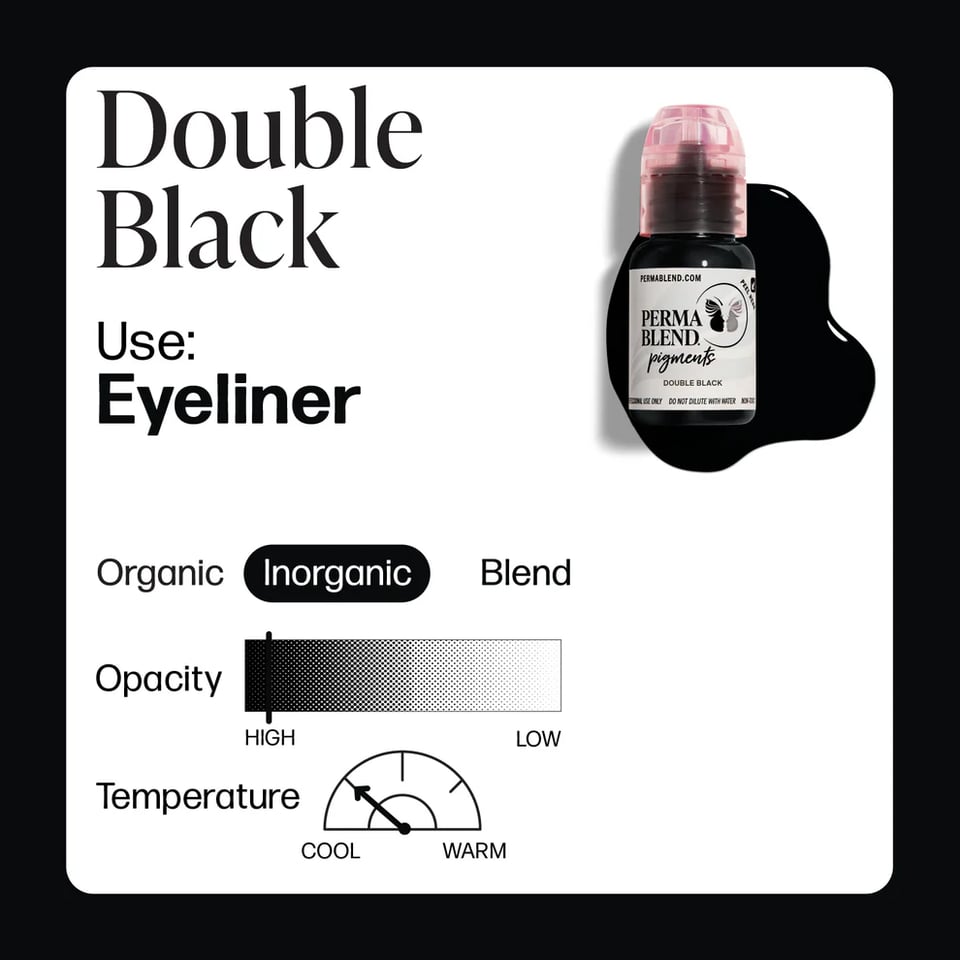 Perma Blend Double Black Yoğun Siyah Eyeliner Pigmenti 15ml
