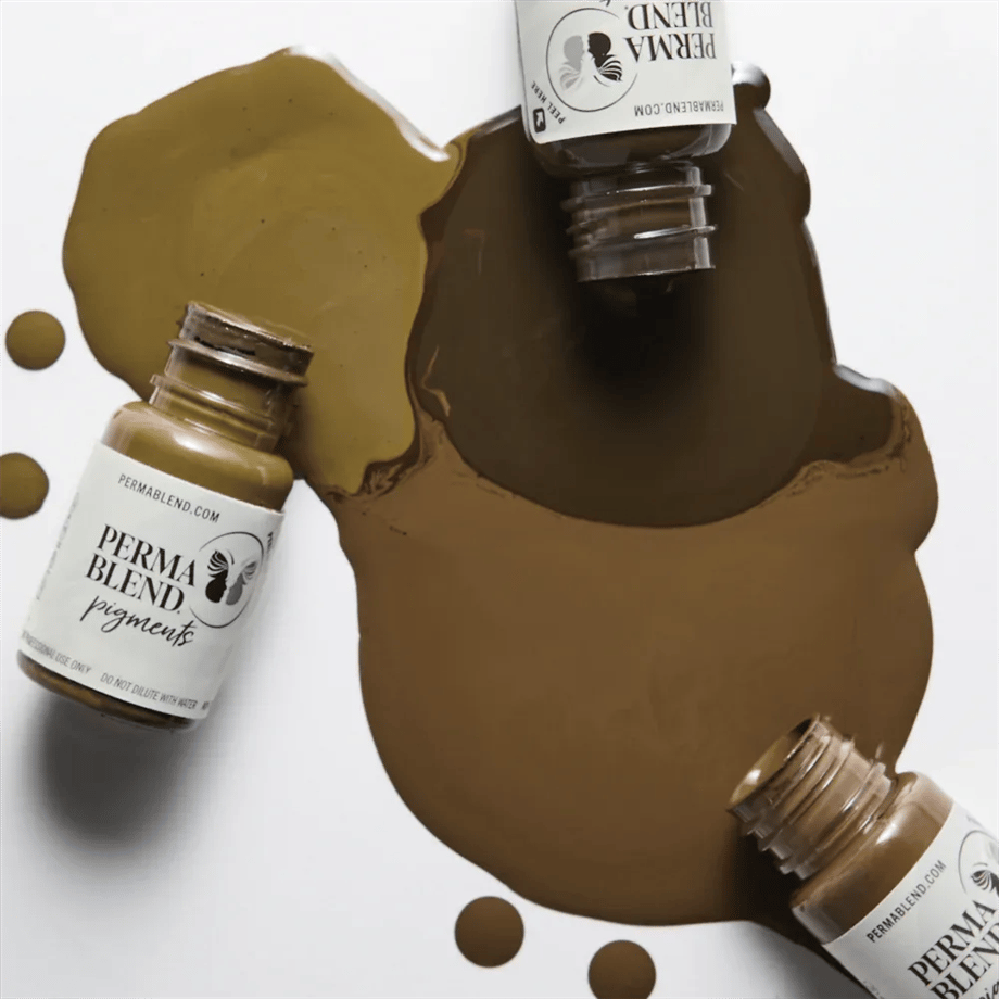 Perma Blend - Down to Earth Brow Kit - 3'lü Kalıcı Makyaj Boya Seti - 15 ml