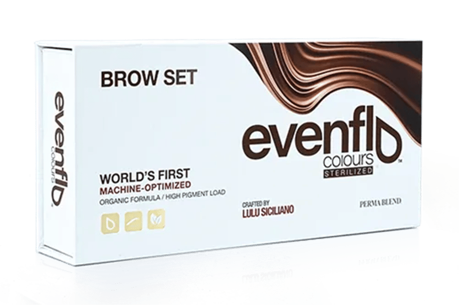 Perma Blend - Evenflo Brow Set - 5'li Kalıcı Makyaj Boya Seti - 15 ml