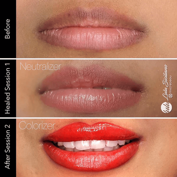Perma Blend Evenflo Neutralizer 3'lü Set – 15 ml Dudak Nötralize Pigmentleri