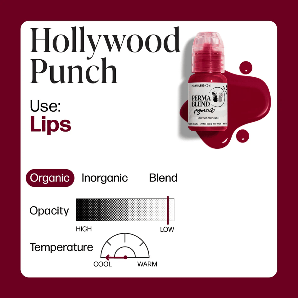 Perma Blend Hollywood Punch Kalıcı Makyaj Dudak Pigmenti 15ml