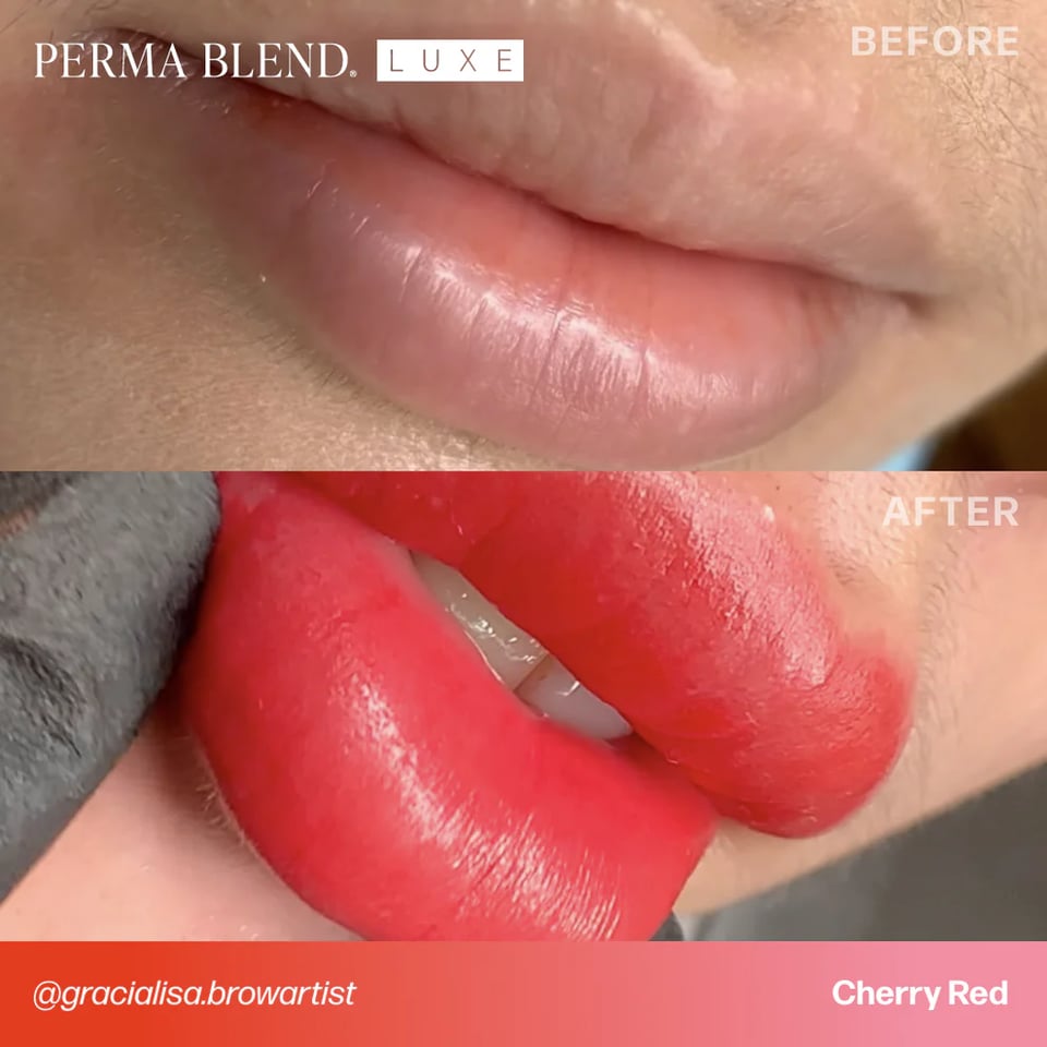 Perma Blend Luxe Cherry Red Kalıcı Makyaj Dudak Pigmenti 15ml