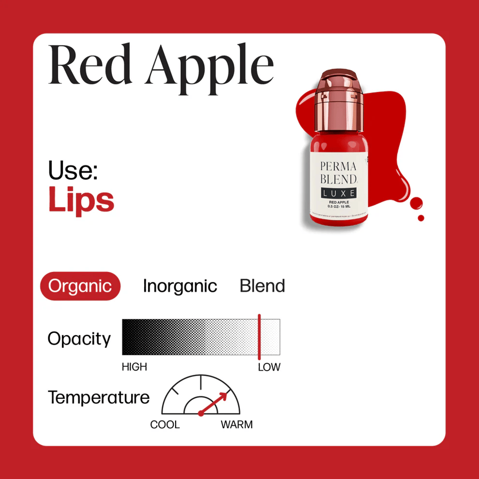 Perma Blend Luxe Red Apple Kalıcı Makyaj Dudak Pigmenti 15ml