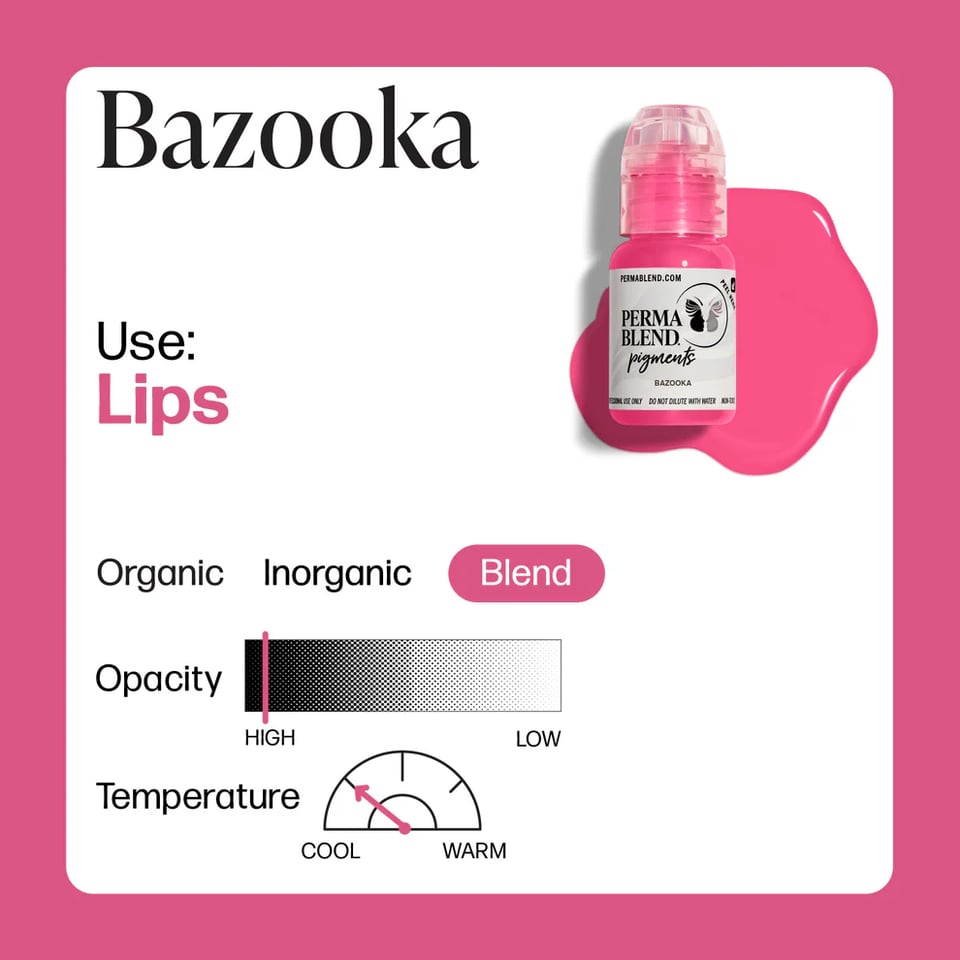 Perma Blend Sultry Lip Bazooka Kalıcı Makyaj Dudak Pigmenti 15ml