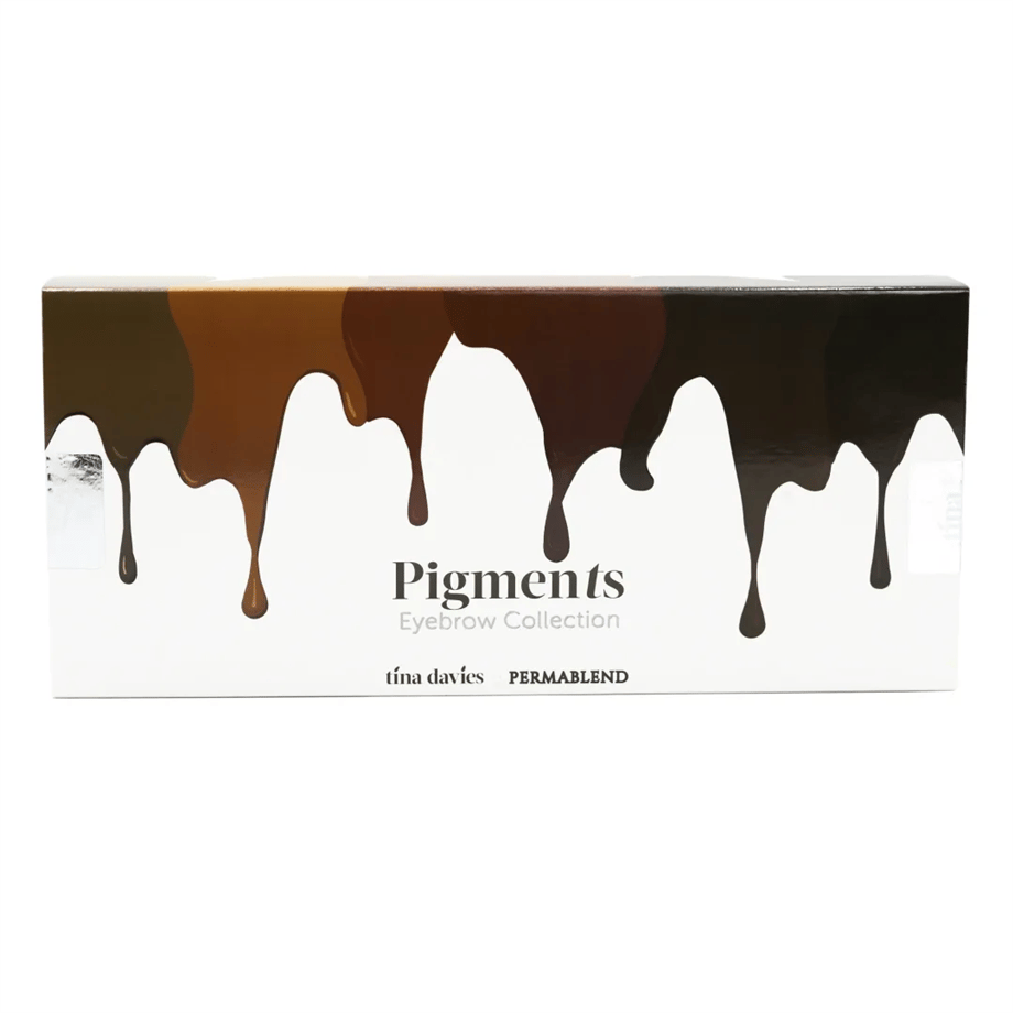 Perma Blend - Tina Davies Collection Brow Set - 7'li Kalıcı Makyaj Boya Seti - 15 ml
