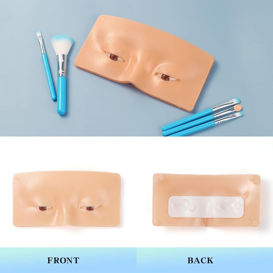 POPU 3D Eyebrows/Eye Liners Practice Skin