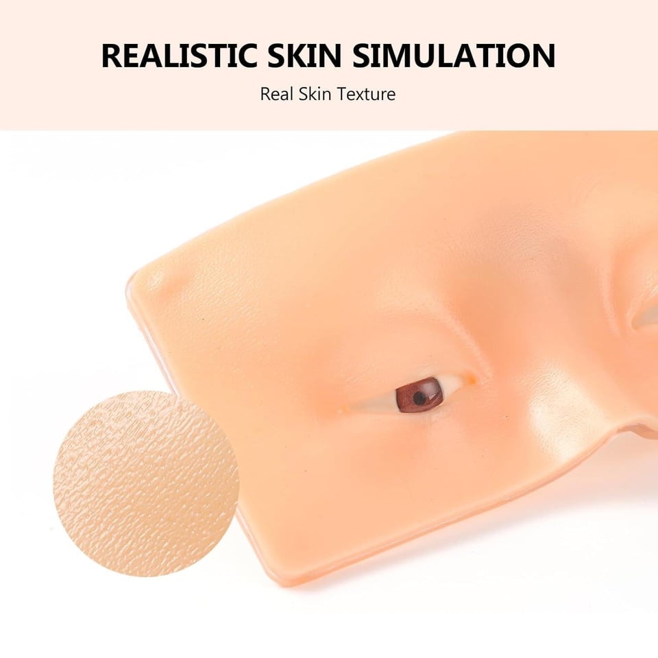 POPU 3D Eyebrows/Eye Liners Practice Skin