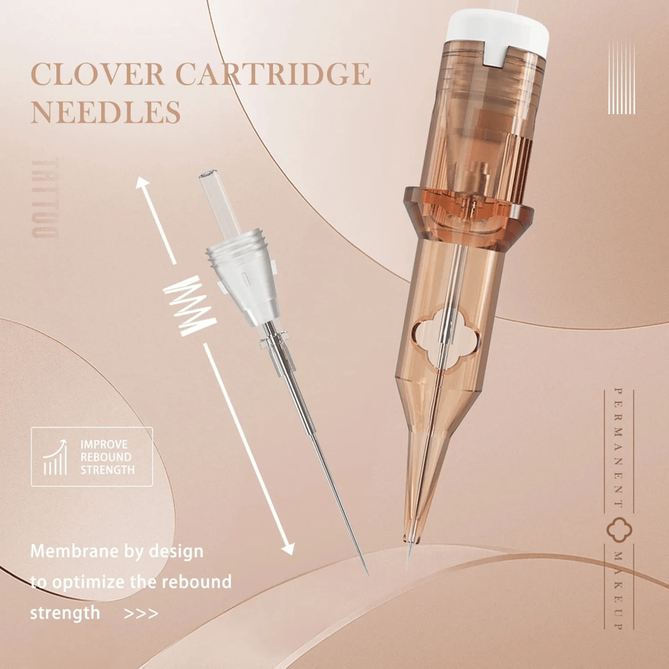 POPU Clover LC0803RLLT Kalıcı Makyaj İğnesi - 20'li