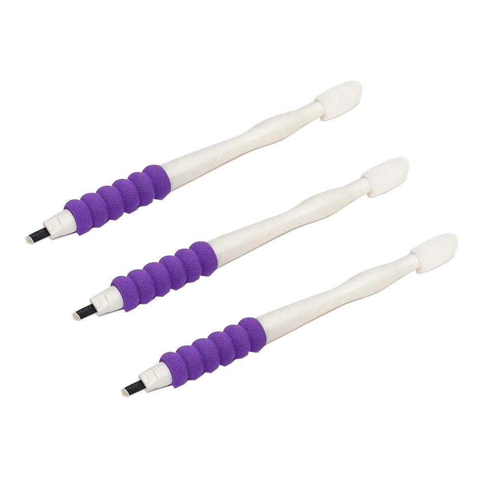Popu Disposable Microblading Pen With Memory Foam 12 Adet (16F-18)