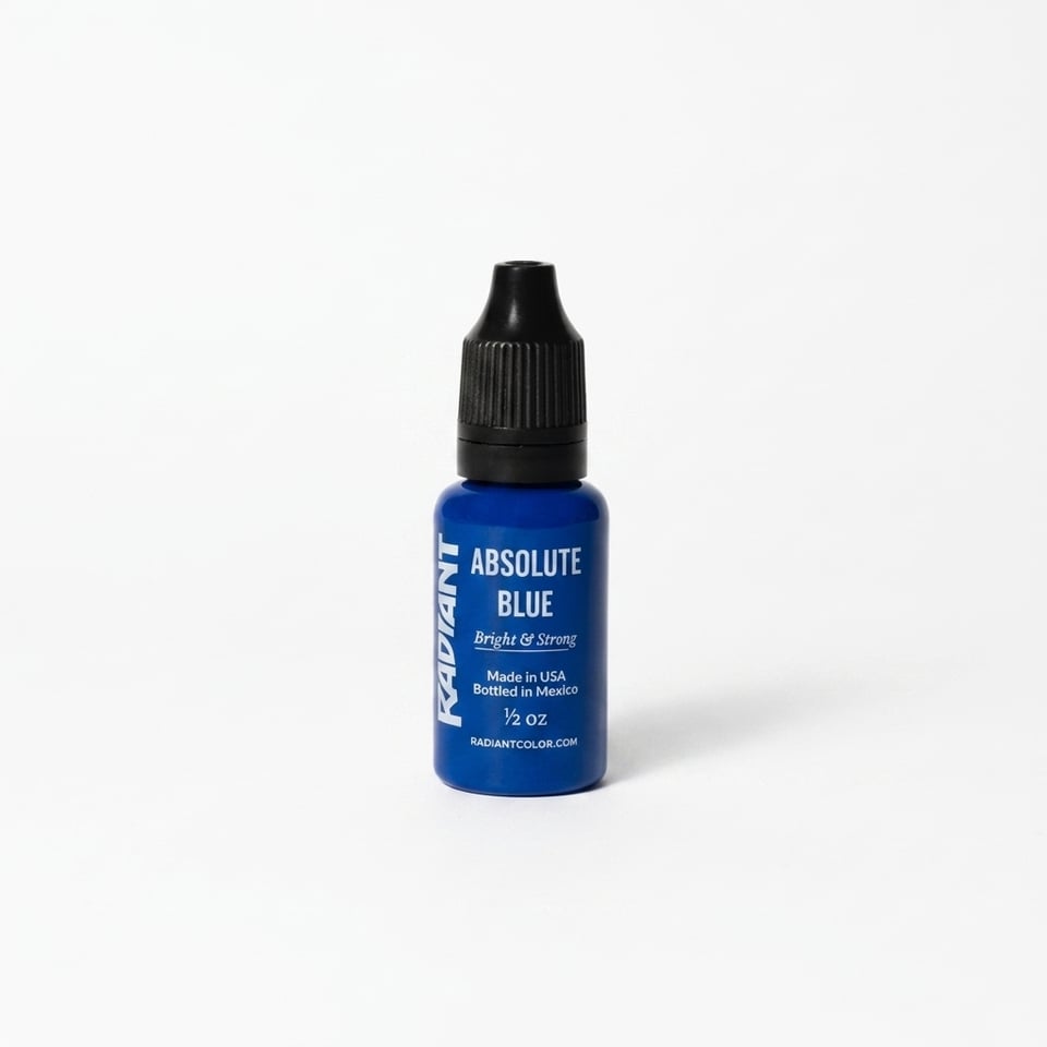 Radiant Colors Absolute Blue Mavi Dövme Boyası 0,5oz - 15ml
