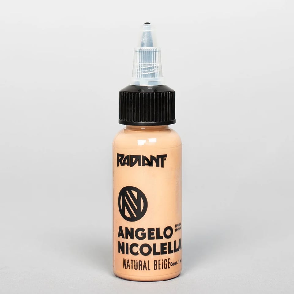 Radiant Colors Angelo Nicolella Natural Beige Ten Rengi Dövme Boyası 1oz - 30ml