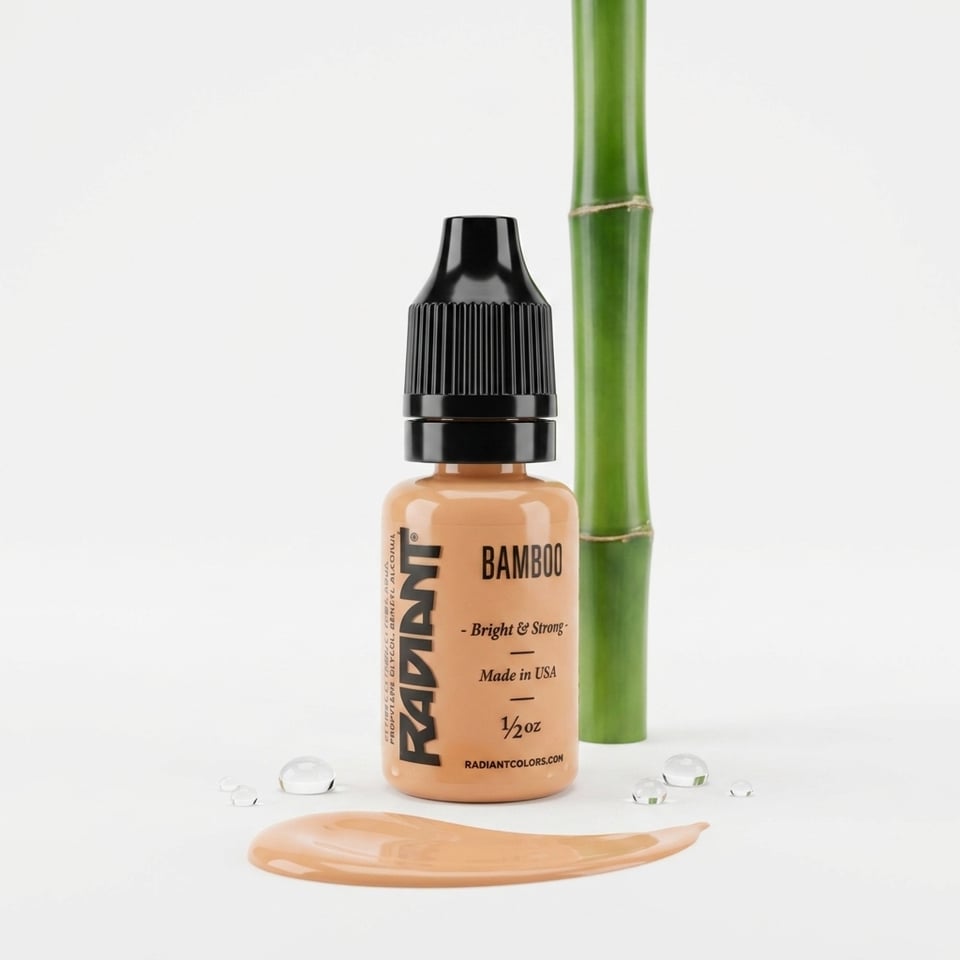 Radiant Colors Bamboo Ten Rengi Dövme Boyası 0,5oz - 15ml