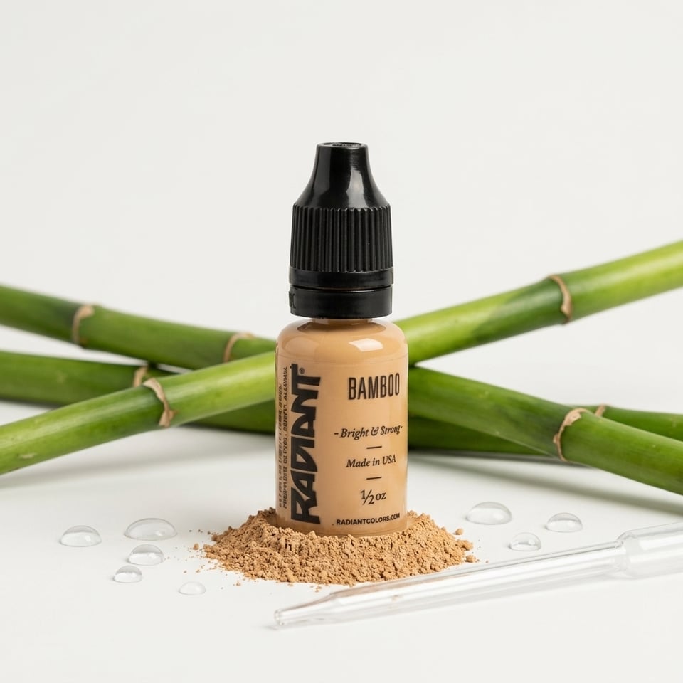 Radiant Colors Bamboo Ten Rengi Dövme Boyası 0,5oz - 15ml