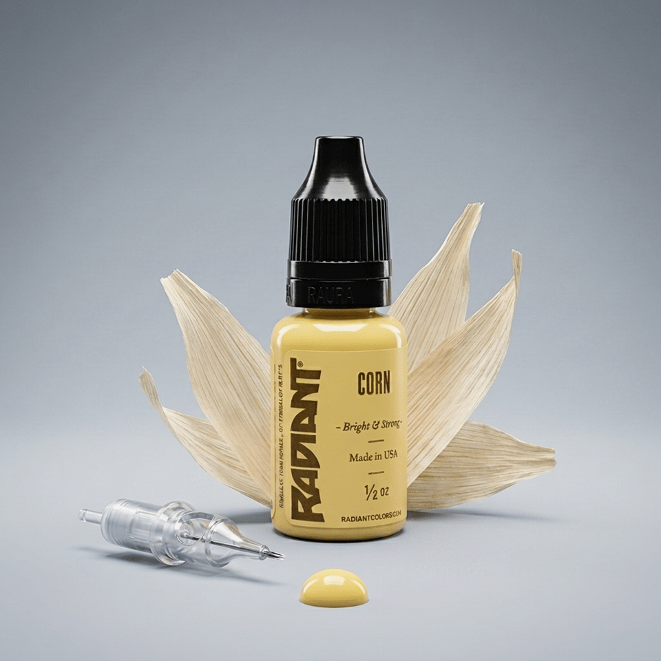 Radiant Colors Corn Sarı Dövme Boyası 1/2oz - 15ml