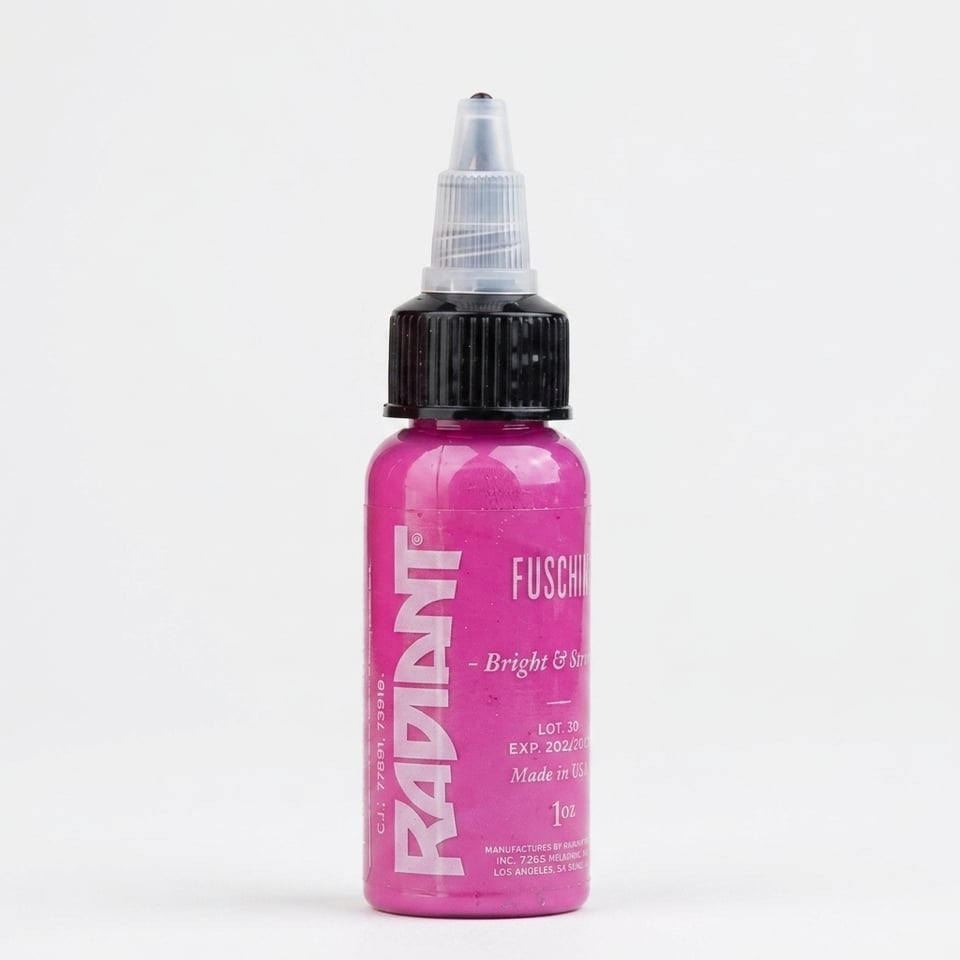 Radiant Colors Fuschia Fuşya Dövme Boyası 1oz - 30ml