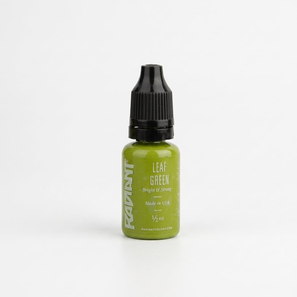 Radiant Colors Leaf Green Yeşil Dövme Boyası 0,5oz - 15ml