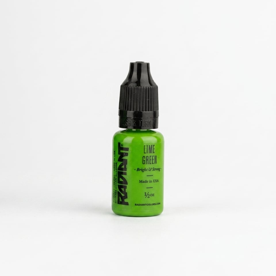 Lime Green - Radiant Tattoo Dövme Boyası  - 0,5oz/15ml