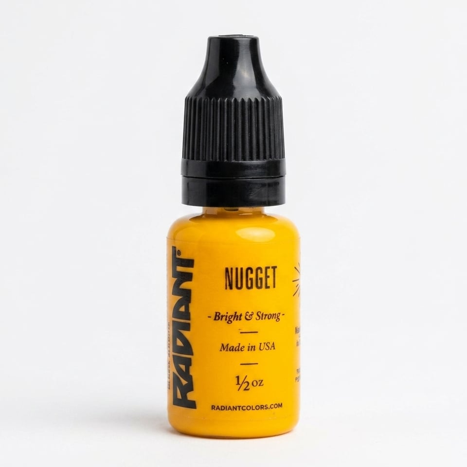 Radiant Colors Nugget Sarı Dövme Boyası 0,5oz - 15ml