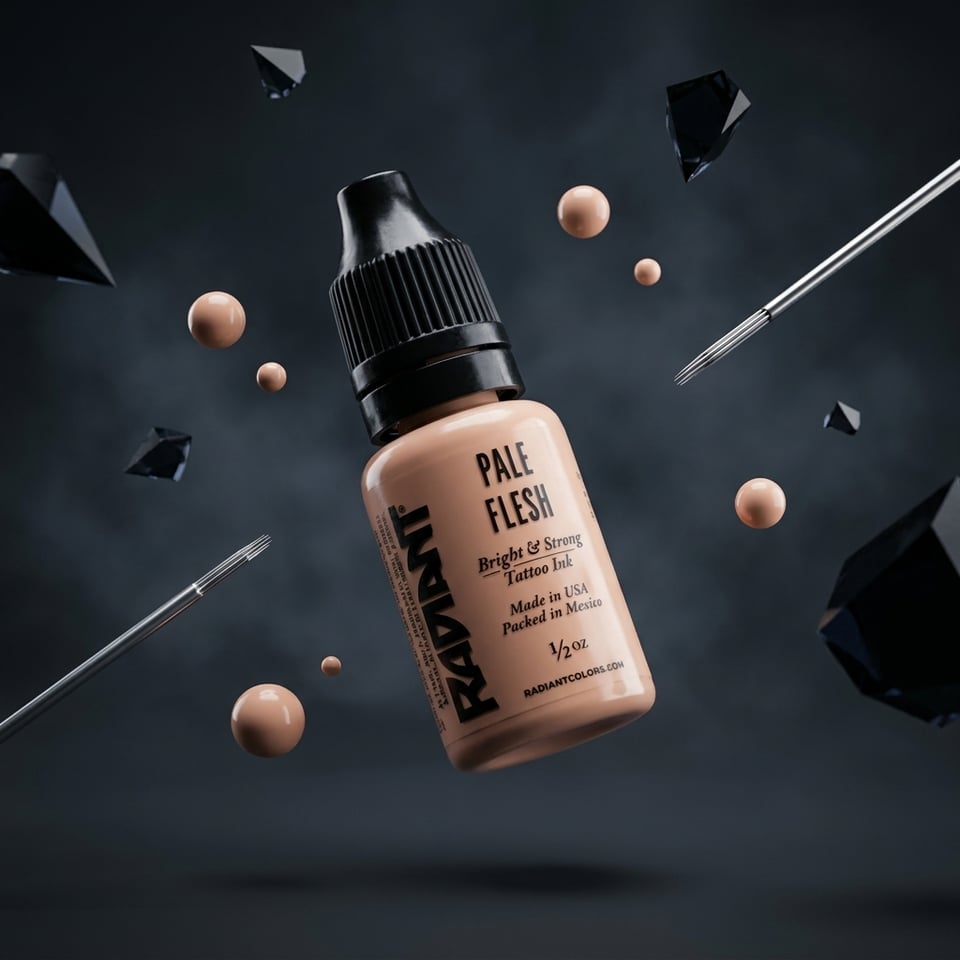 Radiant Colors Pale Flesh Ten Rengi Dövme Boyası 0,5oz - 15ml