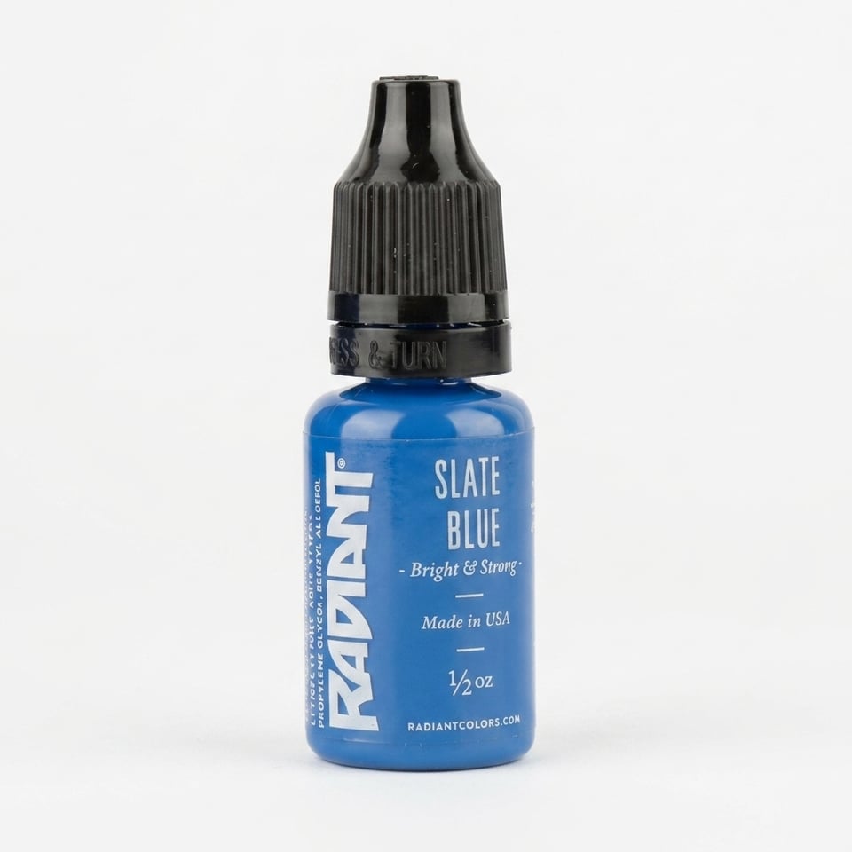 Radiant Colors Slate Blue Mavi Dövme Boyası 0,5oz - 15ml
